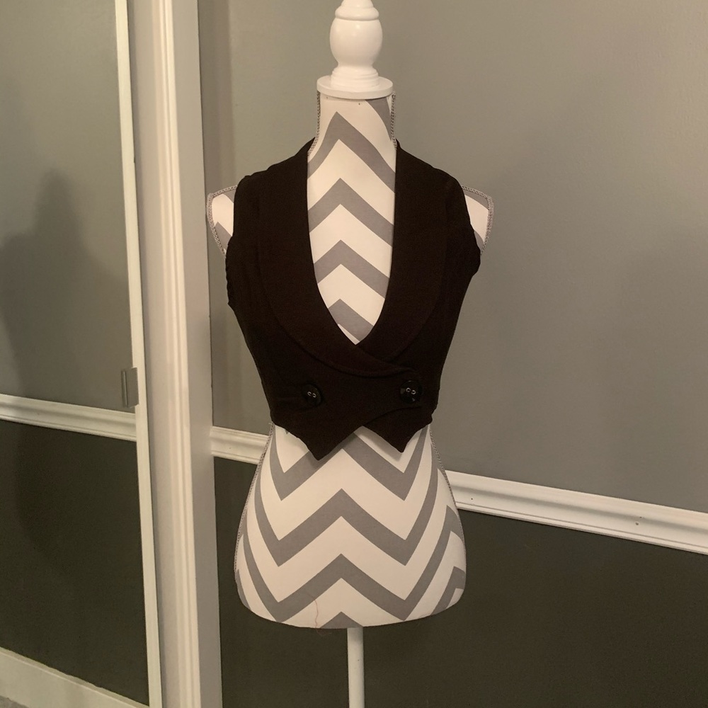 Charlotte Russe Crop Business Top